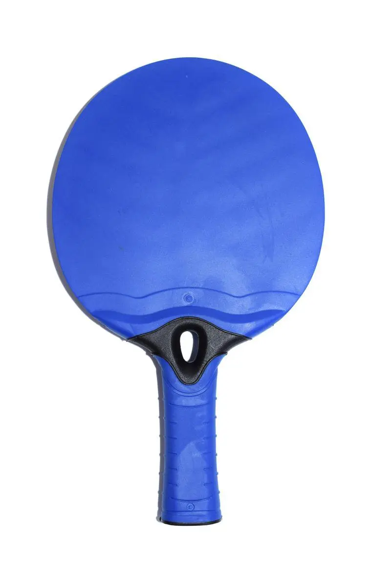 Bandito Outdoor Tafeltennisset - 2 bats + 3 ballen - Rood/Blauw