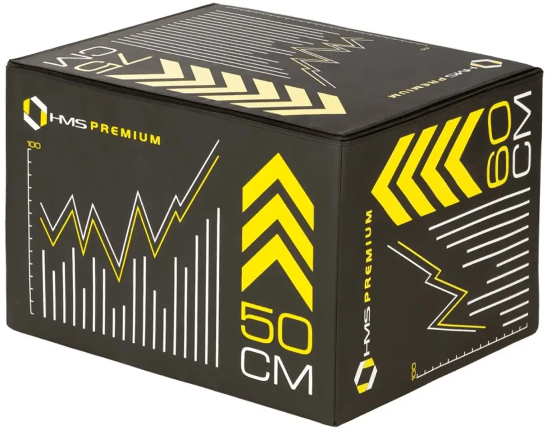 HMS Premium Soft Plyobox 75x60x50cm - Zwart