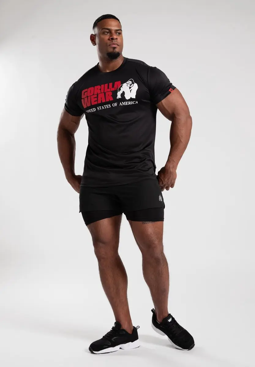 Gorilla Wear Classic Training T-shirt 2XL - Zwart