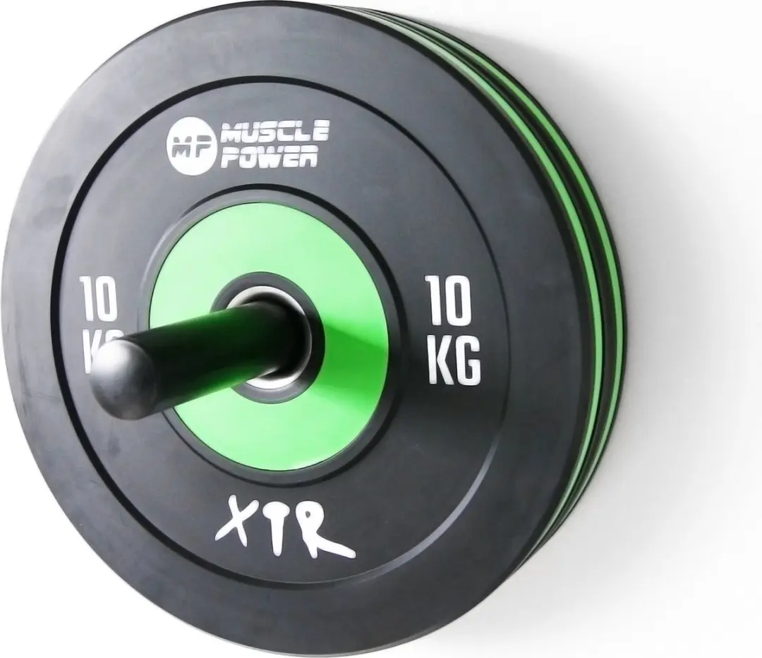 Muscle Power Opbergpin Wall Line H-schijven - 160kg - Zwart