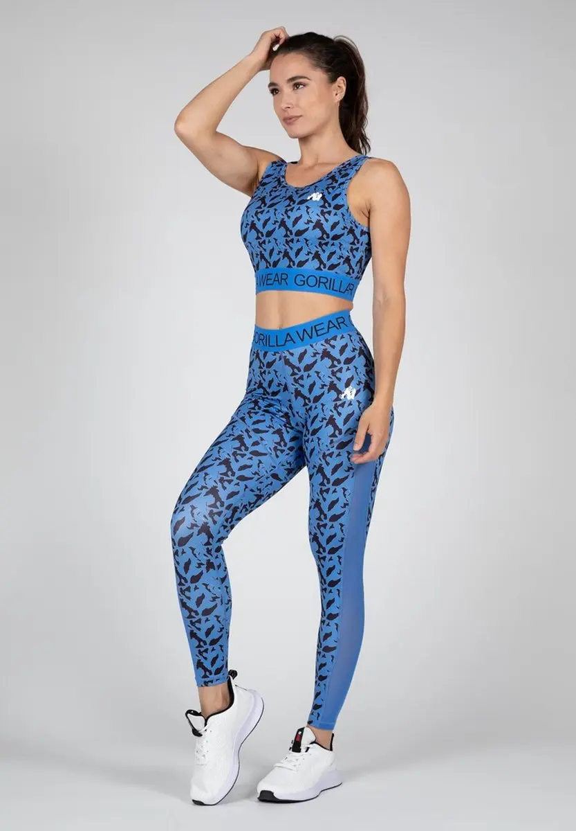 Gorilla Wear Osseo Legging S - Blauw