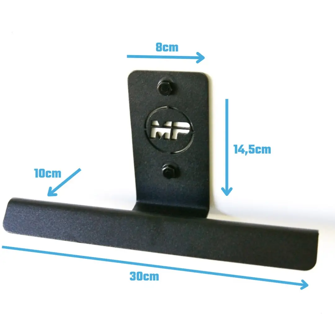 Muscle Power MP1722 Gewichtsvest Wandmodel - Zwart