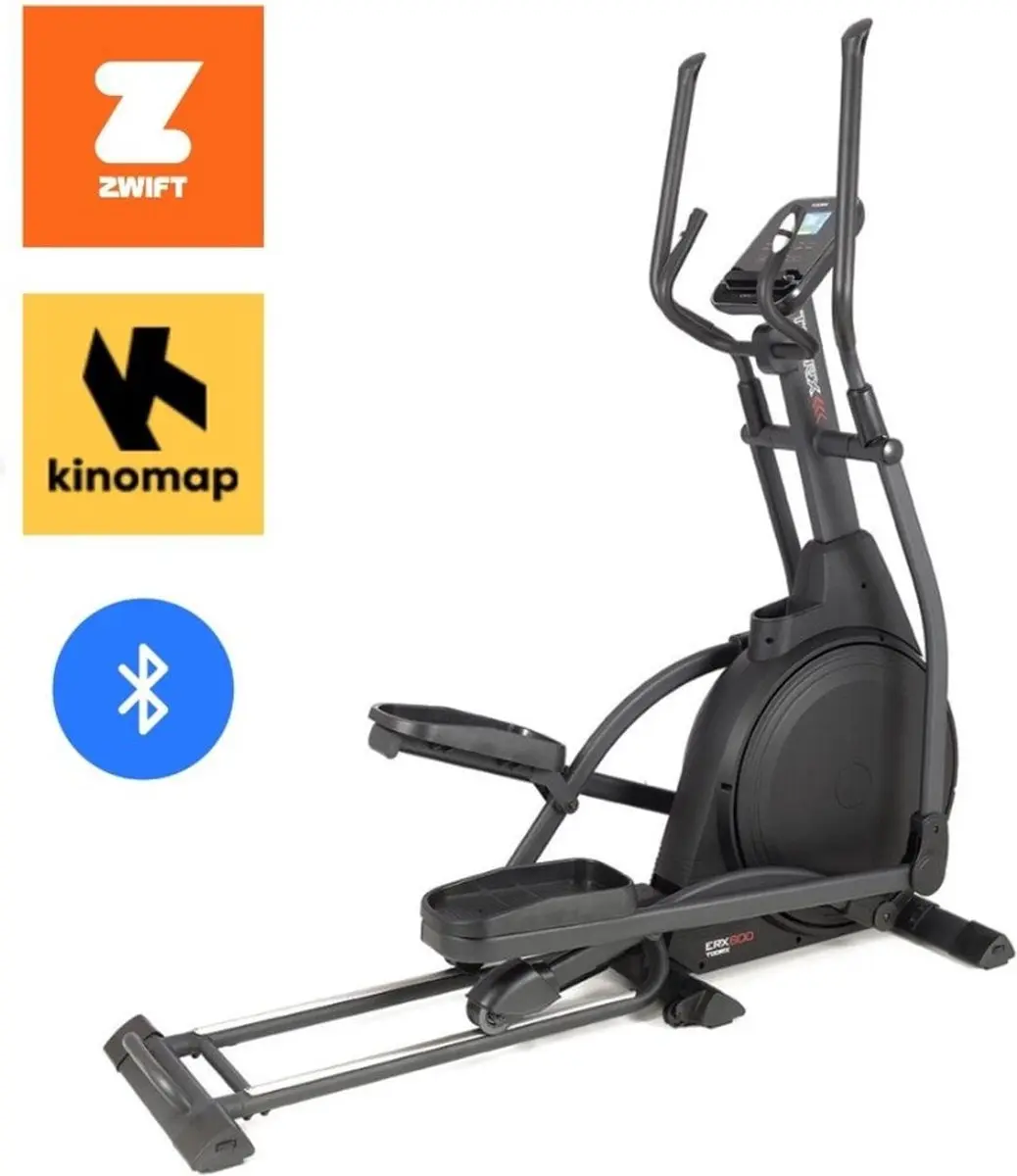 Toorx ERX-600 Crosstrainer - 24 Niveaus - Inklapbaar - Donkergrijs/Zwart