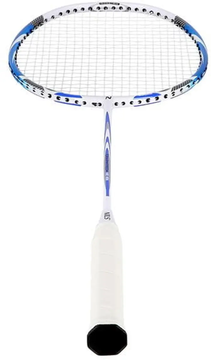 Nils NR406 Badmintonracket Grafietkleurig - L2 Grip - Inclusief hoes