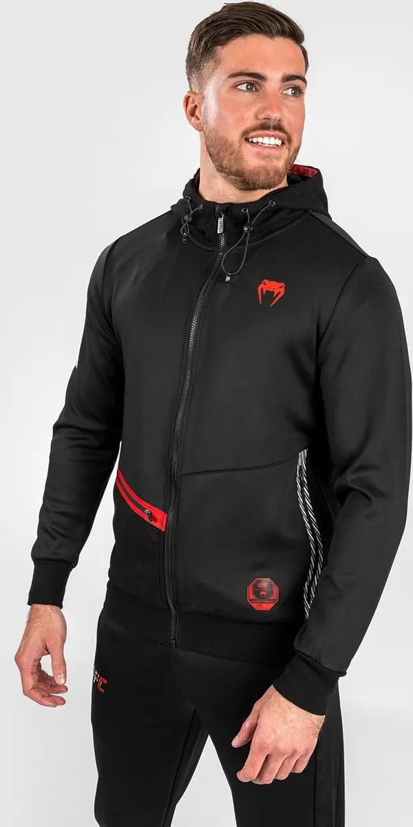 UFC Venum Adrenaline Fight Week Hoodie - XXL - Zwart