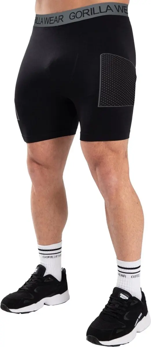 Gorilla Wear Norton Short Tights S - Zwart