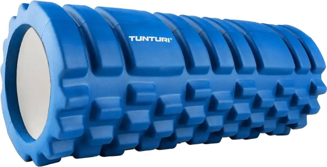 Tunturi Yoga Grid Foam Roller 33cm - Blauw