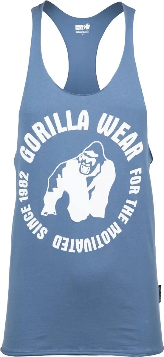 Gorilla Wear Melrose Stringer - M - Coronet Blauw