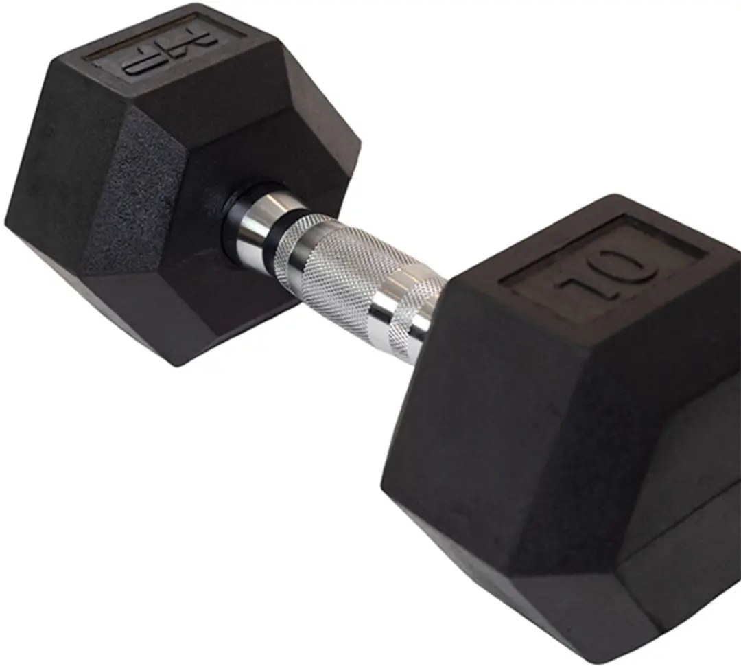 Muscle Power Hexa Dumbbell 10 kg - Zwart
