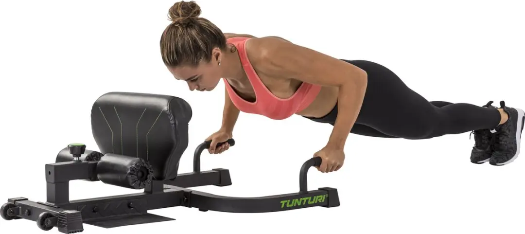Tunturi WT20 Sissy Squat Station - Zwart