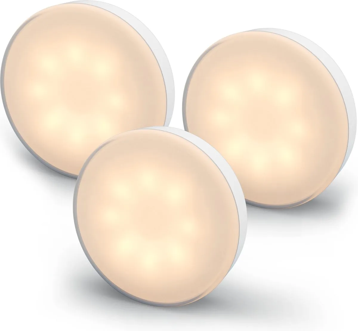 Calex Draadloos Nachtlampje Set 3 Stuks