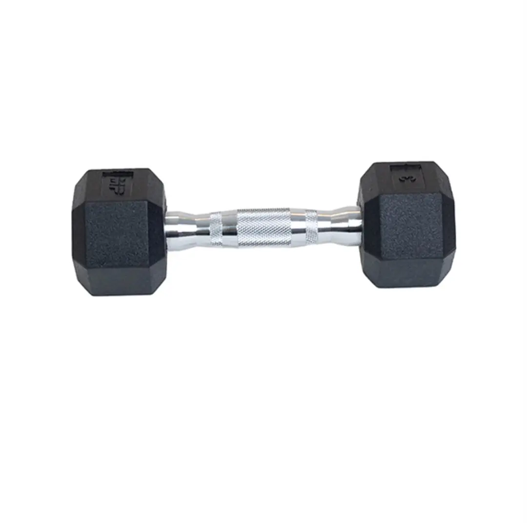 Muscle Power Hexa Dumbbell 3 kg - Zwart - afbeelding 6 van 6