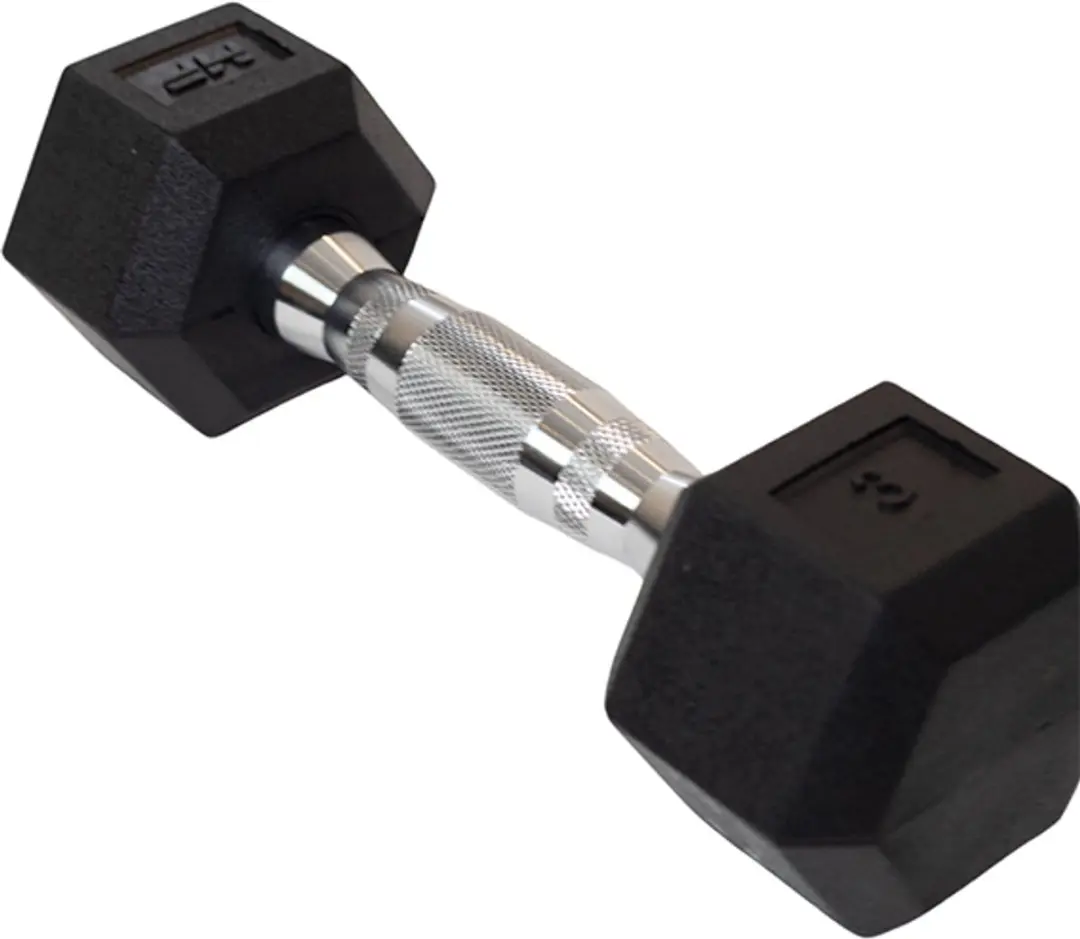 Muscle Power Hexa Dumbbell 3 kg - Zwart