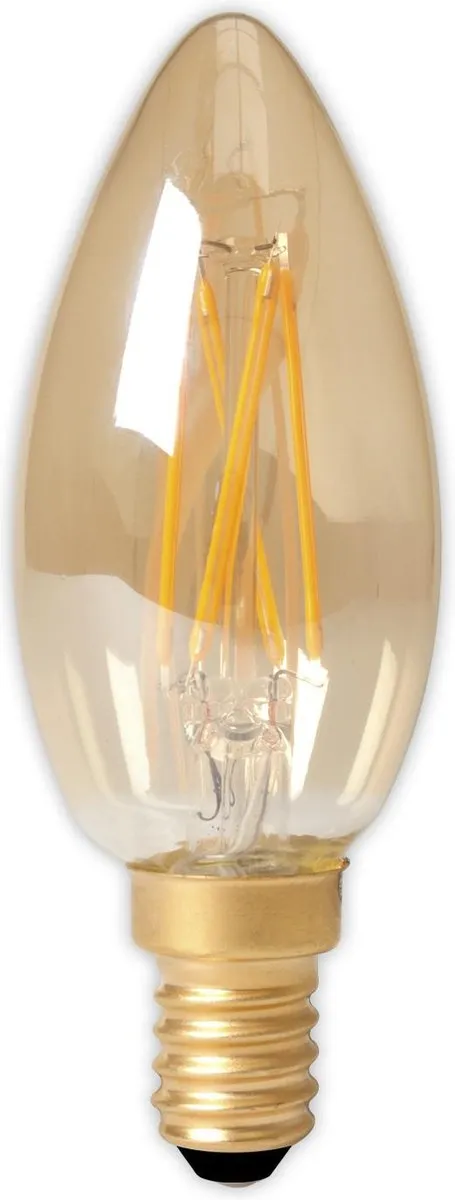 Calex LED Kaarslamp 3,5W E14 Goud