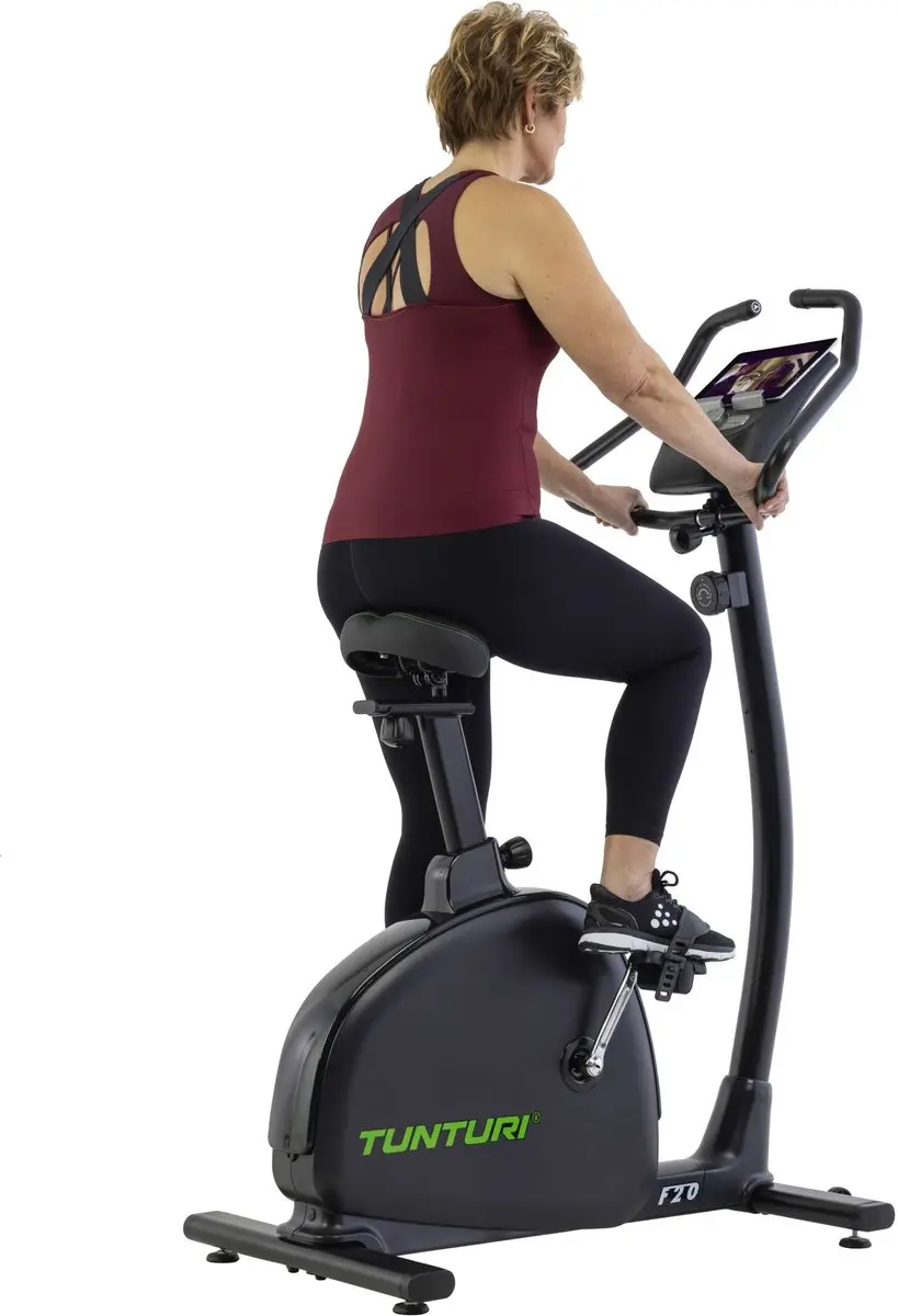 Tunturi Signature F20 Hometrainer - 8 Niveaus - 150 kg - Zwart