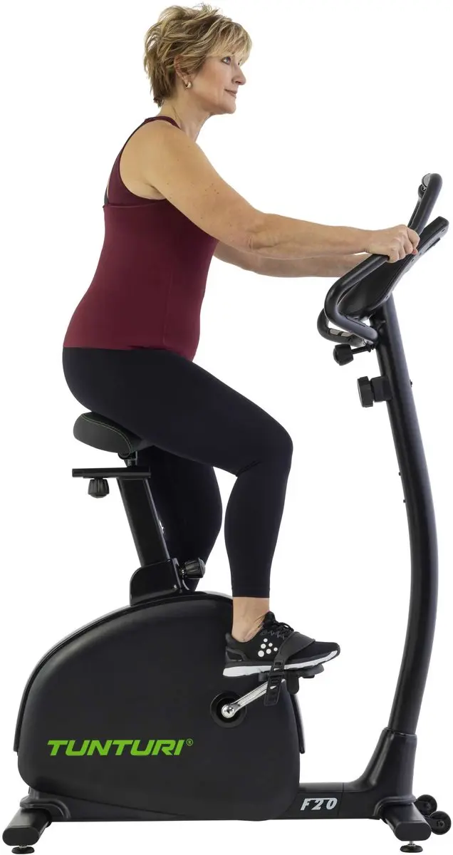 Tunturi Signature F20 Hometrainer - 8 Niveaus - 150 kg - Zwart