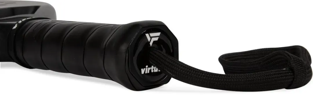 VirtuFit Control Padelracket - Zwart/Grijs - 365g - EVA-kern - met polskoord