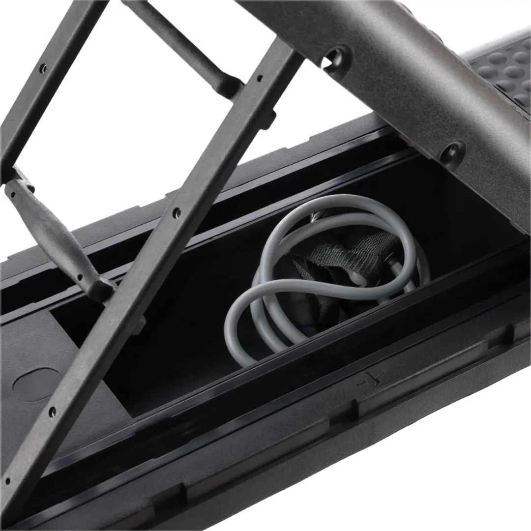 HMS Verstelbare Fitness Step Pro Aerobic Stepper - Zwart/Oranje
