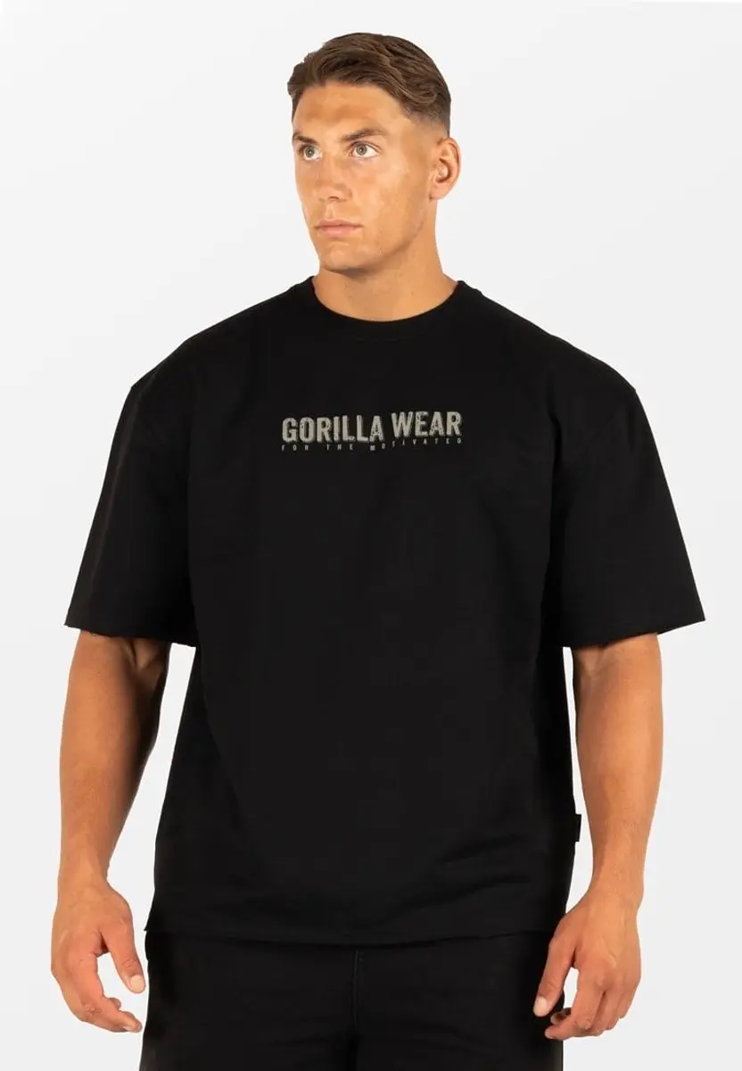Gorilla Wear Callaway Oversized T-shirt Zwart - S
