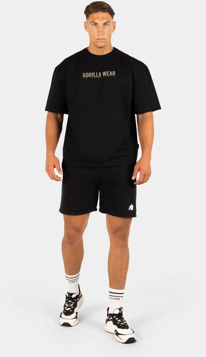 Gorilla Wear Callaway Oversized T-shirt Zwart - S