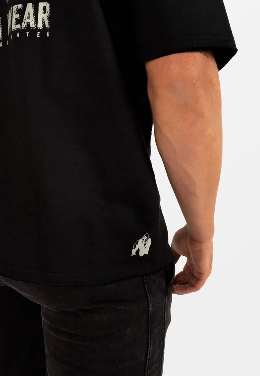 Gorilla Wear Callaway Oversized T-shirt Zwart - S