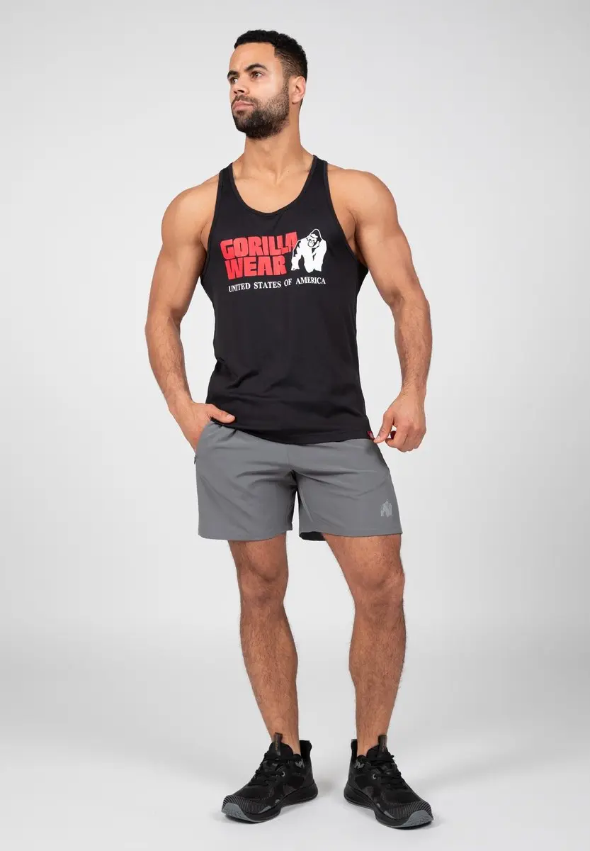 Gorilla Wear Lubec Shorts 4XL - Antraciet