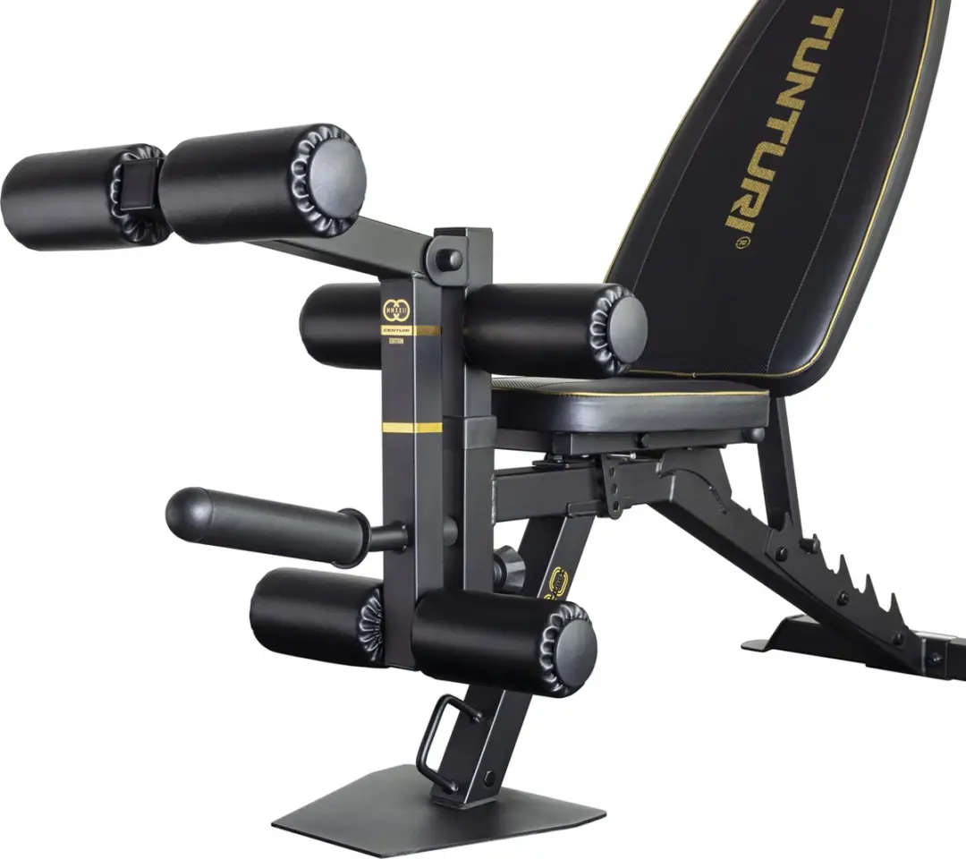 Tunturi Centuri UB100 Halterbank - 200kg - Zwart