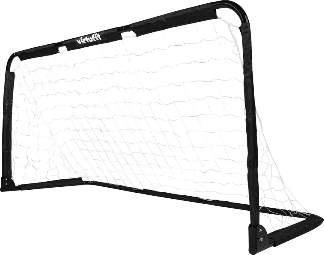 Virtufit Inklapbaar Voetbaldoel 200x100cm - Zwart