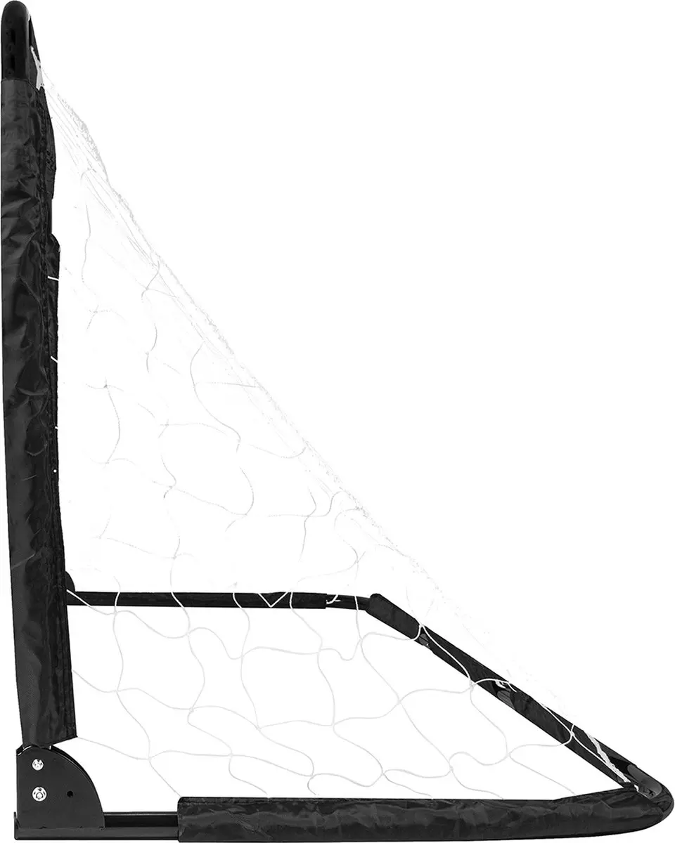 Virtufit Inklapbaar Voetbaldoel 200x100cm - Zwart