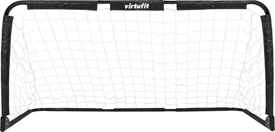 Virtufit Inklapbaar Voetbaldoel 200x100cm - Zwart - afbeelding 6 van 6