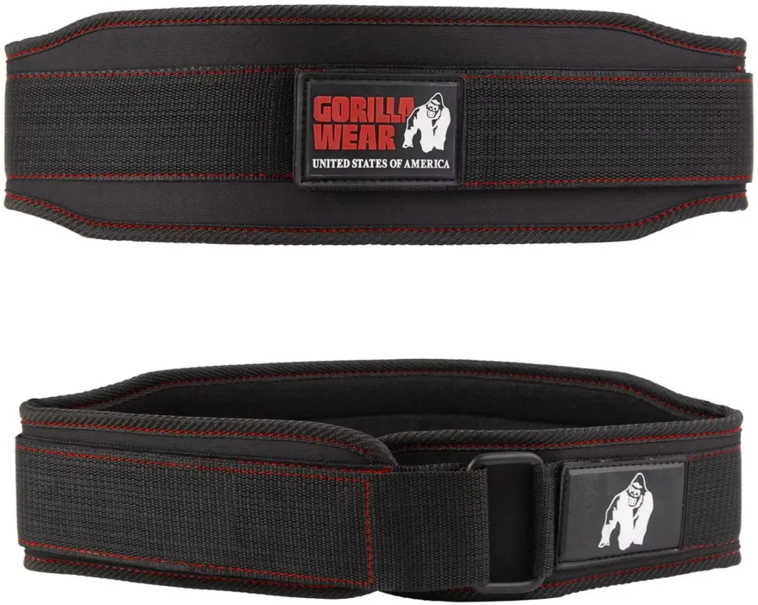 Gorilla Wear 4 Inch Nylon Sportriem Dames M