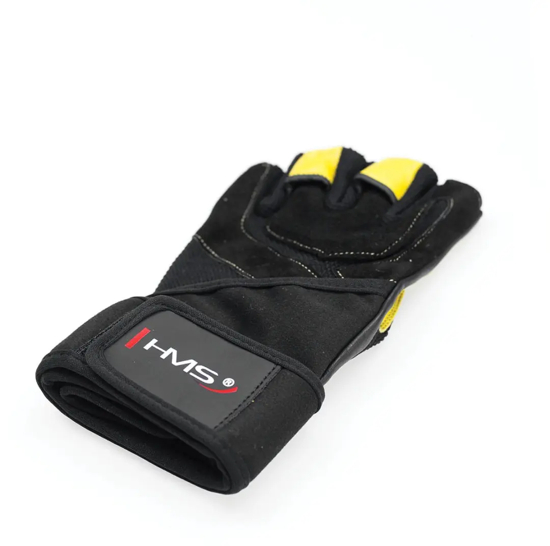 HMS RST01 Fitness Handschoenen XXL - Zwart/Geel