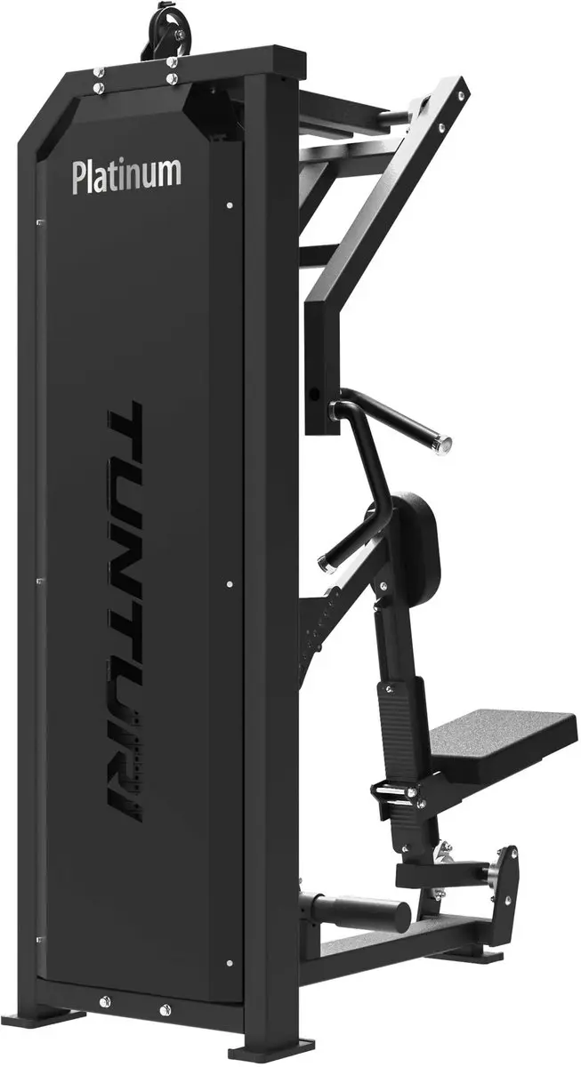 Tunturi Platinum Seated Row Krachtstation 120kg - Zwart