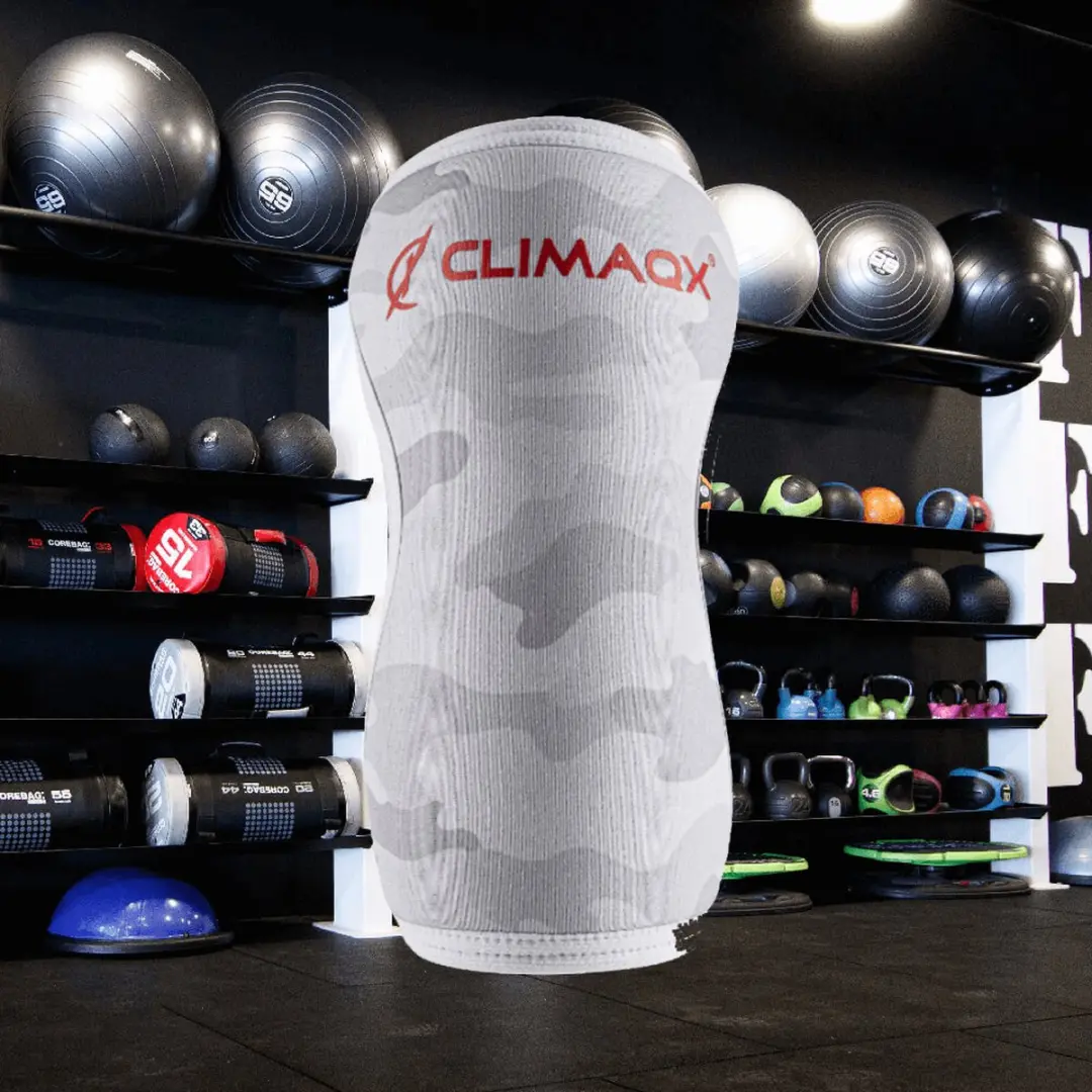 Climaqx Knee Sleeves 2XL - White Camouflage