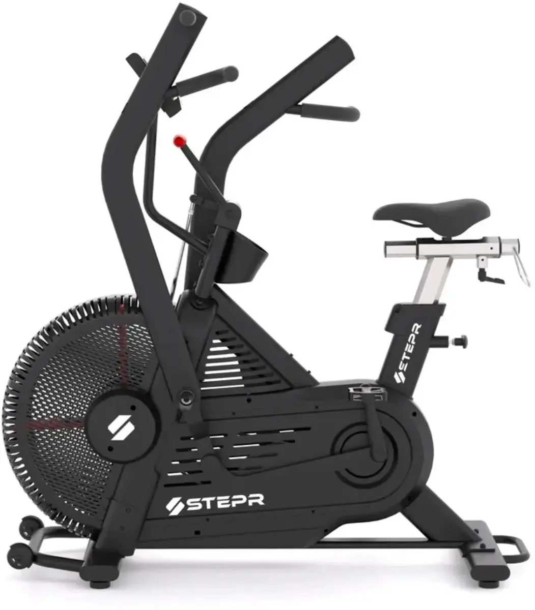 STEPR Bionic Bike XL VPR Air Bike - Hometrainer - 100 Programma's