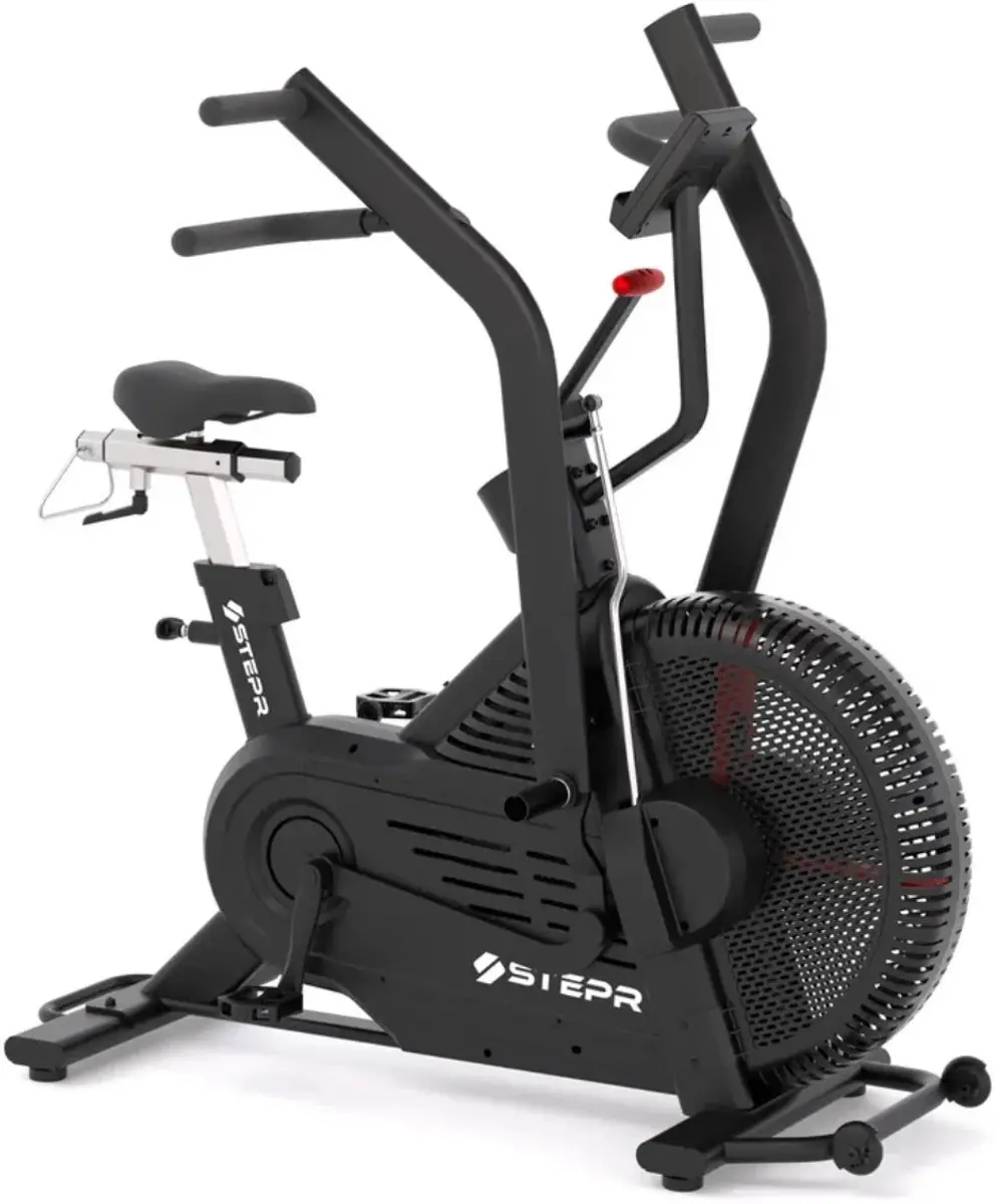 STEPR Bionic Bike XL VPR Air Bike - Hometrainer - 100 Programma's