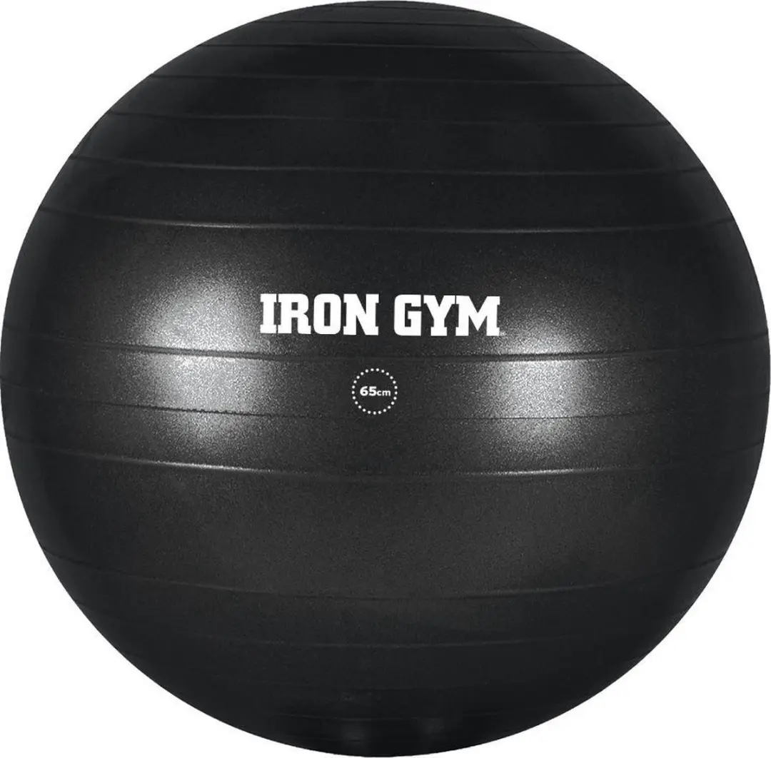 Iron Gym Exercise Bal 65cm - Zwart