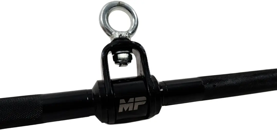Muscle Power MPBB-03 Rotation Straight Bar - Zwart