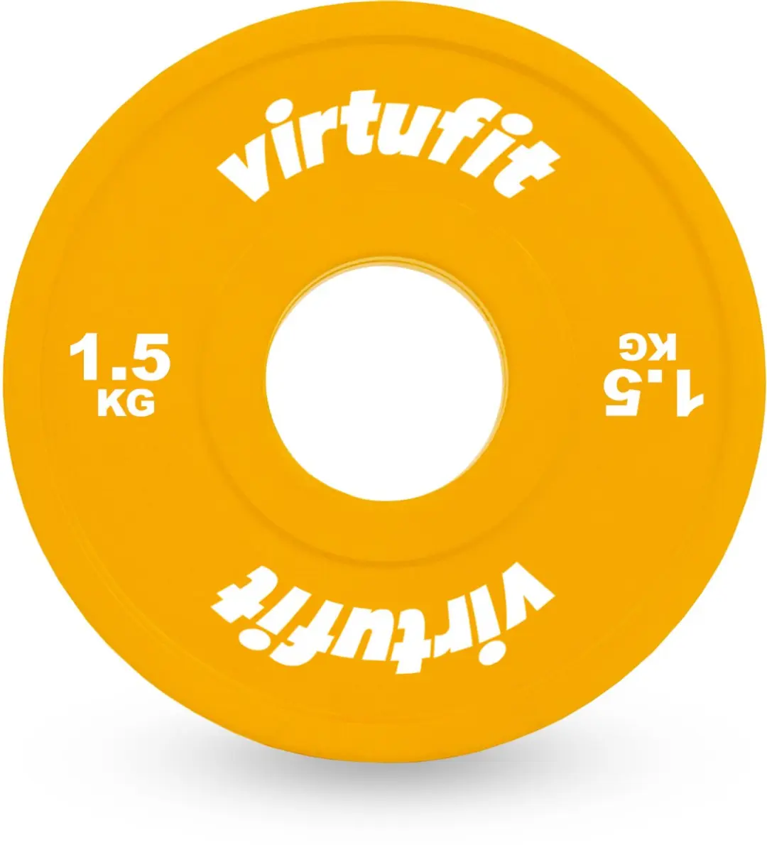 Virtufit Olympische Halterschijf 1.5 kg - Geel