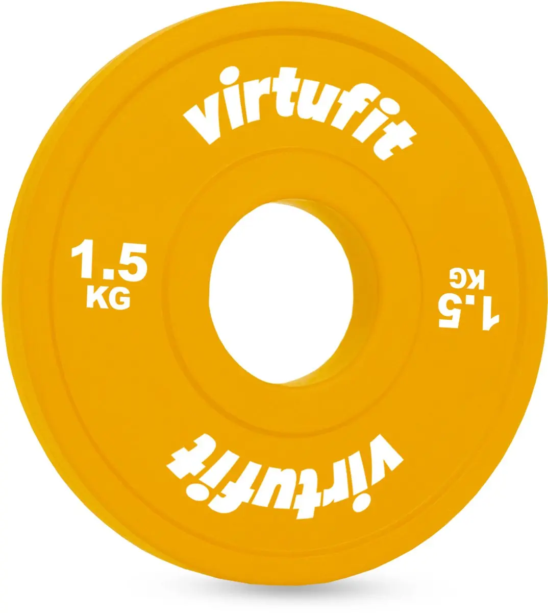 Virtufit Olympische Halterschijf 1.5 kg - Geel