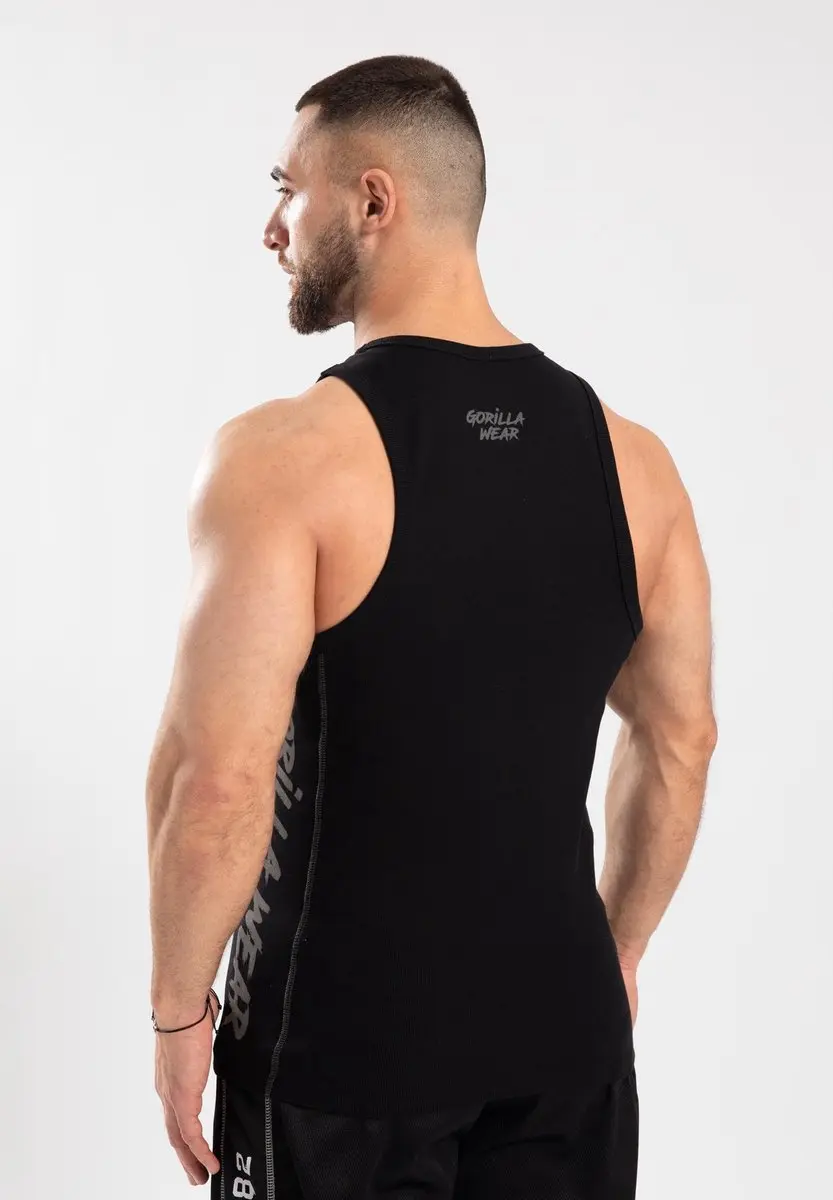 Gorilla Wear Monterey Tanktop - Zwart/Grijs