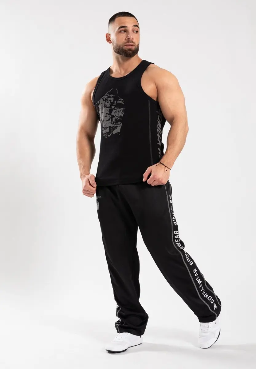 Gorilla Wear Monterey Tanktop - Zwart/Grijs