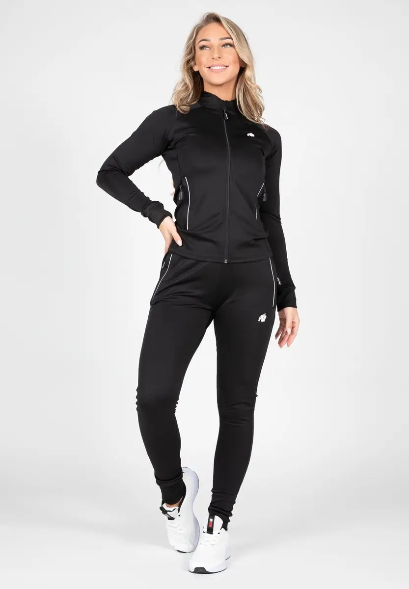 Gorilla Wear Rochelle Trainingsjas XS - Zwart