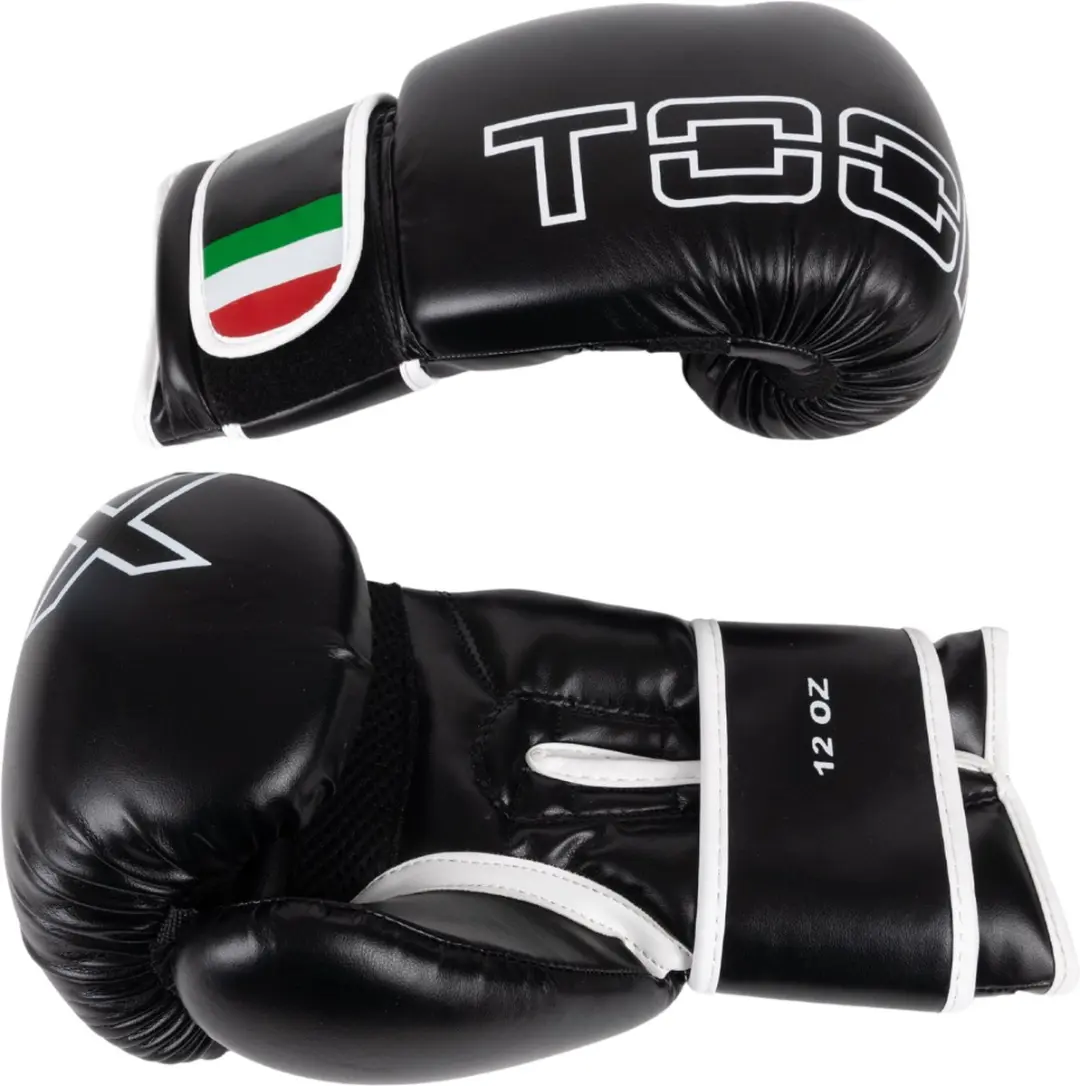 Toorx Fitness Bokshandschoenen Leopard 8 oz - Zwart