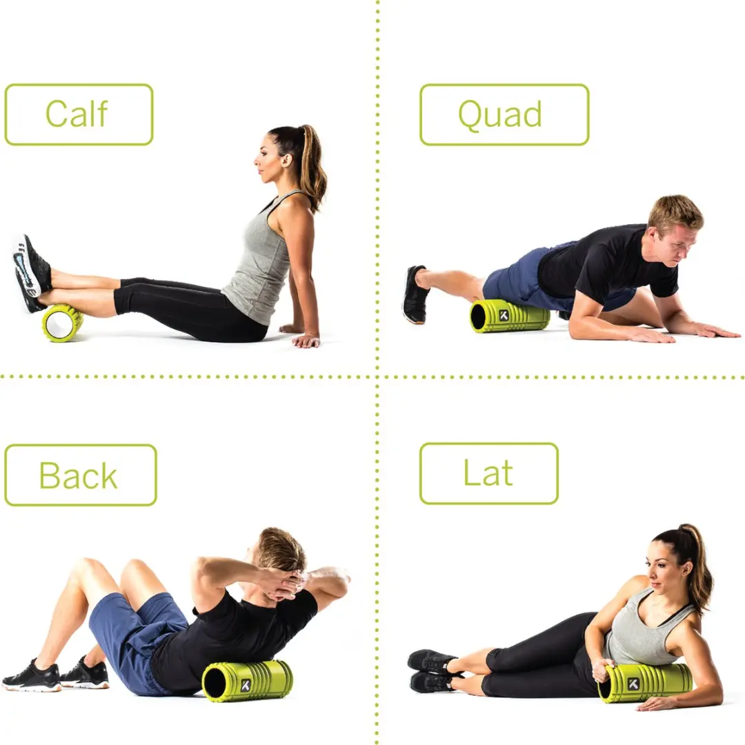 TriggerPoint The Grid 1.0 Foam Roller 33cm - Groen