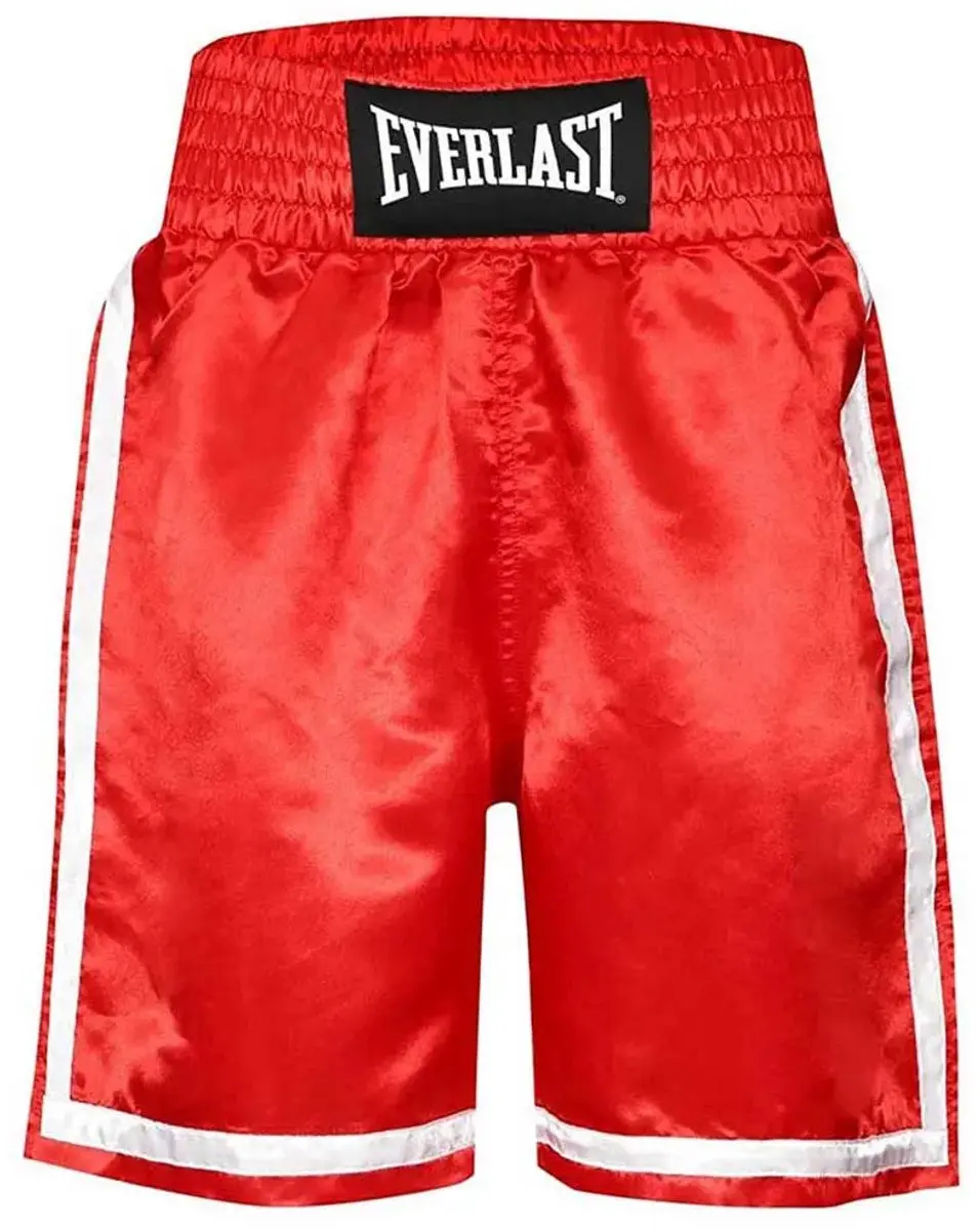 Everlast Competition Boksshort Rood/Wit S