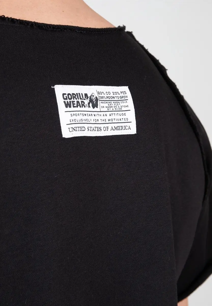 Gorilla Wear Classic Workout Top - Zwart L/XL