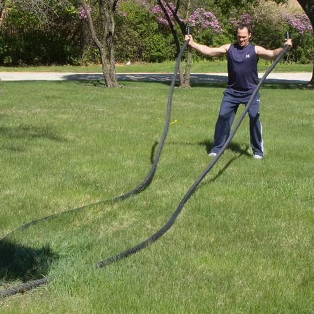 Body-Solid Battle Rope 5cm x 1524cm - Zwart