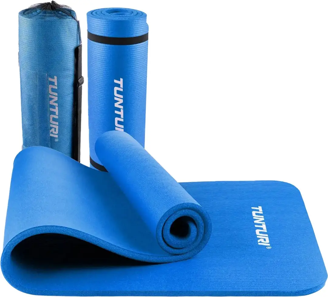 Tunturi NBR Yogamat 180x60x1.5cm - Blauw