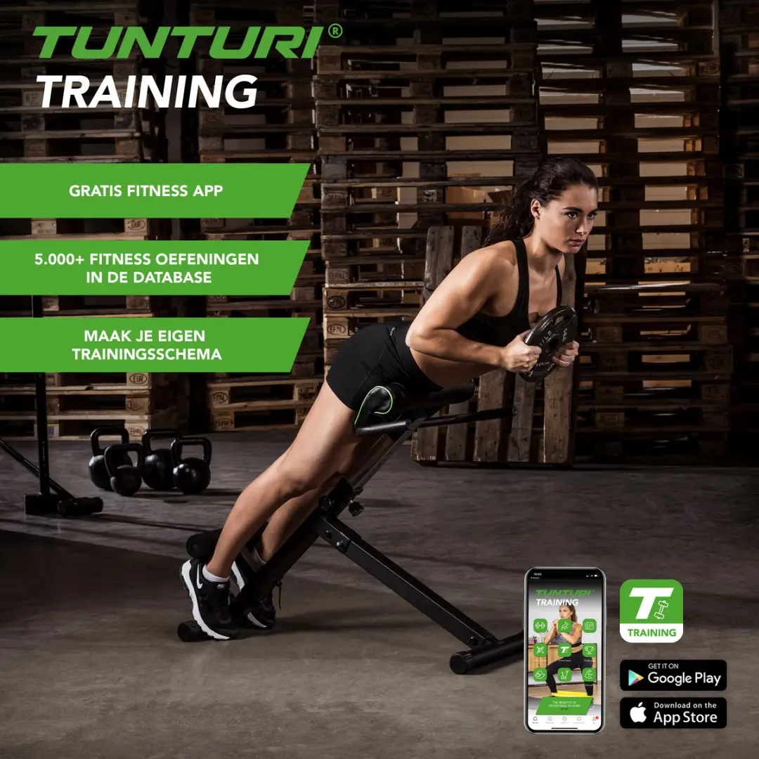 Tunturi CT40 Core Trainer - Buikspierbank